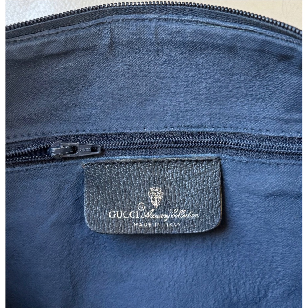 Authentic Vintage Gucci Boston Monogram Ophidia Red/Blue - Picture 10 of 14